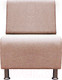 Миниатюра изображения товара Кресло мягкое Brioli Руди (J11/розовый)