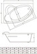 Миниатюра изображения товара Ванна акриловая Bonito Home Rosa 170x110 L (с ножками)