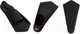 Миниатюра изображения товара Ласты ARENA Powerfin 95218 51 (р-р 45-46, Black/Silver)