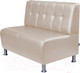 Миниатюра изображения товара Диван Brioli Руди Р двухместный (L4/кремовый)
