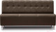 Миниатюра изображения товара Диван Brioli Руди Р трехместный (L13/коричневый)