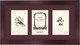 Миниатюра изображения товара Рамка ПАЛИТРА ГП630-3007/2835 10x15(21x42) (темно-вишневый/винный)