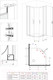 Миниатюра изображения товара Душевой уголок Deante KYP 452K + KTA 054B
