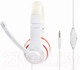 Миниатюра изображения товара Наушники-гарнитура Gembird MHS-03-WTRD (белый/красный)