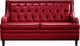 Миниатюра изображения товара Диван Brioli Чикаго двухместный (L16/вишневый)
