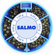 Миниатюра изображения товара Набор грузил рыболовных Salmo Дробинка PL 6 секций / 1007-ST100