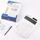 Миниатюра изображения товара Калькулятор Darvish DV-2666T-12W (белый)