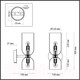 Миниатюра изображения товара Бра Odeon Light Orinoco 4798/2W