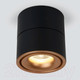 Миниатюра изображения товара Точечный светильник Elektrostandard DLR031 15W 4200K 3100 (черный матовый/золото)