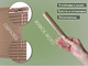 Миниатюра изображения товара Жалюзи горизонтальные АС МАРТ 50 140x160 (золотой металлик)