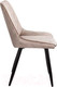 Миниатюра изображения товара Стул AksHome Nika (бежевый велюр HLR-08/черный)