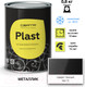 Миниатюра изображения товара Эмаль Certa Plast (800г, графит темный)