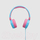 Миниатюра изображения товара Наушники детские JBL JR310 / JR310BLU (голубой/розовый)