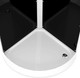 Миниатюра изображения товара Душевая кабина Domani-Spa Simple 99 / DS01Sm99LBT00 (черный/тонированное стекло)