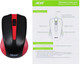 Миниатюра изображения товара Мышь Acer OMW012 / ZL.MCEEE.003 (черный/красный)