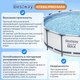 Миниатюра изображения товара Каркасный бассейн Bestway Steel Pro Max 5612X (427x122, с фильтр-насосом и лестницей)