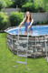 Миниатюра изображения товара Каркасный бассейн Bestway Power Steel Swim Vista 56719 (610x366x122, с фильтр-насосом и лестницей)