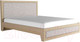 Миниатюра изображения товара Двуспальная кровать Аквилон Калипсо №18М (туя светлая)