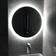 Миниатюра изображения товара Зеркало Пекам Ring Fly 80x80 / ringFly-80x80s (с подсветкой и сенсором на прикосновение)