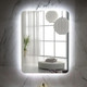 Миниатюра изображения товара Зеркало Пекам Marta Fly 50x80 / MartaFly-50x80 (с подсветкой)