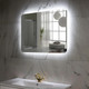 Миниатюра изображения товара Зеркало Пекам Marta Fly 80x60 / MartaFly-80x60s (с подсветкой и сенсором на прикосновение)