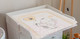 Миниатюра изображения товара Пеленальный матрас Polini Kids Слоник 77x72 (макиато)