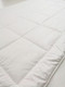 Миниатюра изображения товара Одеяло Andreas Roti Лебяжий пух Микрофибра Opt White / ОС030101.0066 (200x220, белый/клетка)