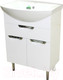 Миниатюра изображения товара Тумба под умывальник СанитаМебель Эмили-601.600 (белый)