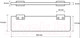 Миниатюра изображения товара Полка для ванной Bemeta Via 135002352