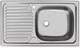 Миниатюра изображения товара Мойка кухонная Ukinox CLM760.435 GT5K 1R (с сифоном)