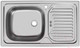 Миниатюра изображения товара Мойка кухонная Ukinox CLM760.435 GW6K 2L (с сифоном)