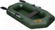Миниатюра изображения товара Надувная лодка Муссон S-222 (зеленый)