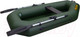 Миниатюра изображения товара Надувная лодка Муссон S-222 (зеленый)