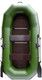 Миниатюра изображения товара Надувная лодка Муссон Н-270 С (9мм, зеленый)