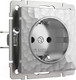 Миниатюра изображения товара Розетка Werkel W1271006 / a052073 (серебристый)