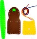 Миниатюра изображения товара Развивающая игра Smile Decor Кот Кузя. Подушка-игрушка / Ф708
