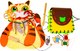 Миниатюра изображения товара Развивающая игра Smile Decor Кот Кузя. Подушка-игрушка / Ф708