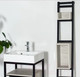 Миниатюра изображения товара Тумба под умывальник Millwood Венеция 1 59x49x76.5 (дуб белый Craft/металл черный)