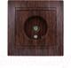 Миниатюра изображения товара Розетка TDM Лама SQ1815-0417 (венге)