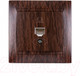 Миниатюра изображения товара Розетка TDM Лама SQ1815-0416 (венге)