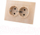 Миниатюра изображения товара Розетка TDM Лама SQ1815-0313 (сосна)