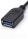 Миниатюра изображения товара Кабель ATcom AT1310 Type-C(m) - USB 3.0 AF (OTG) (черный)