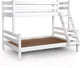 Миниатюра изображения товара Двухъярусная кровать детская Мебельград Адель (белый)