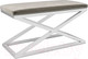 Миниатюра изображения товара Банкетка Hype Mebel Трингл (белый/серый)