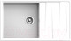 Миниатюра изображения товара Мойка кухонная GranFest GF-LV-860L (иней)