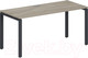 Миниатюра изображения товара Письменный стол Norden 140x70x75 / SG.205.OL.44.AN (антрацит/дуб светлый)