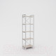 Миниатюра изображения товара Стеллаж Hype Mebel Стандарт 50x170 (белый/древесина белая)