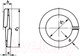 Миниатюра изображения товара Шайба ЕКТ М10 DIN127B / CV013010 (200шт, цинк)