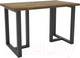 Миниатюра изображения товара Обеденный стол Hype Mebel Триног 110x70 (черный/дуб галифакс олово)