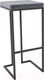 Миниатюра изображения товара Табурет барный Hype Mebel Кинг (черный/серый)